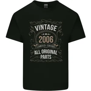 17th Birthday Limited Edition 2006 Mens Light Cotton T-Shirt