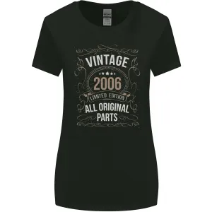 17th Birthday Limited Edition 2006 Womens Wider Cut T-Shirt