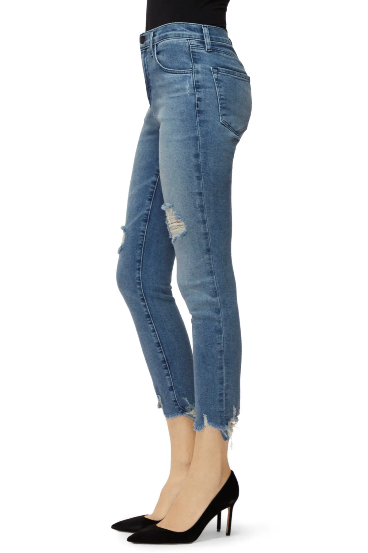 Alana High Rise Crop Super Skinny - Fix Up Destruct