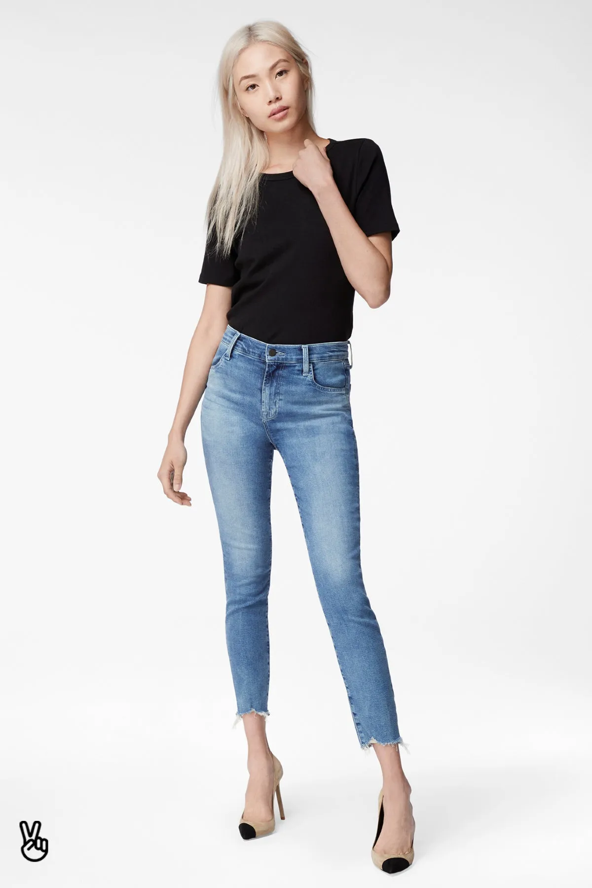 Alana High Rise Cropped Super Skinny - Epsilon