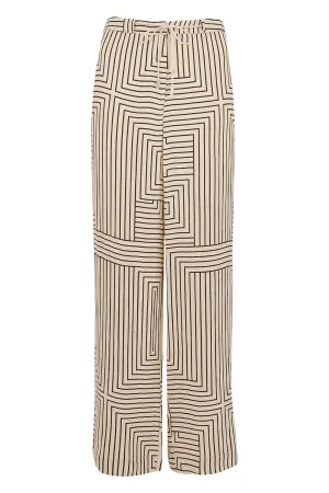 Angled Stripe Trouser