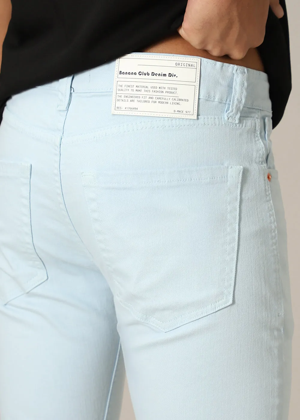 Artic Blue Slim fit Jeans