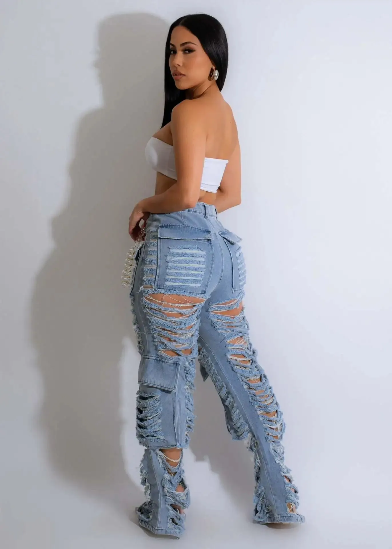 Ashley High Waist Elegant Jeans