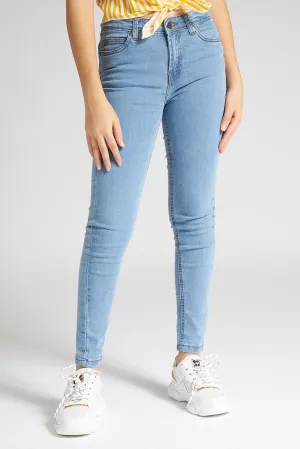 Blue Basic Skinny Jean