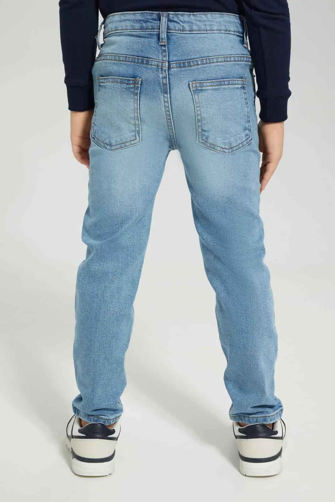 Boys Blue 5 Pockets Jeans