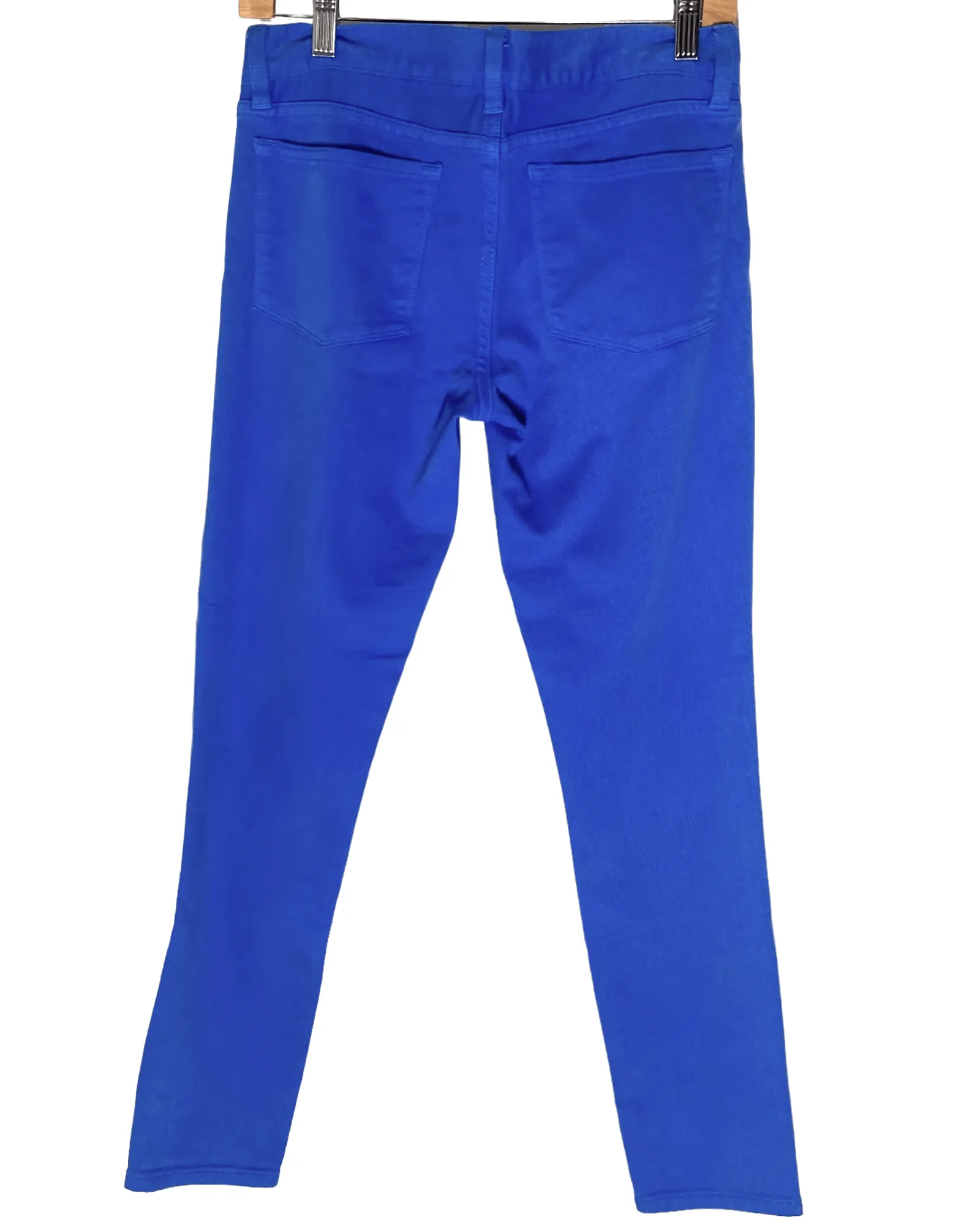 Bright Spring Azure Toothpick Ankle Jeans