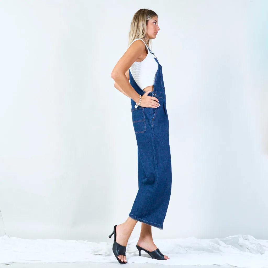 Classic denim overalls wholesale