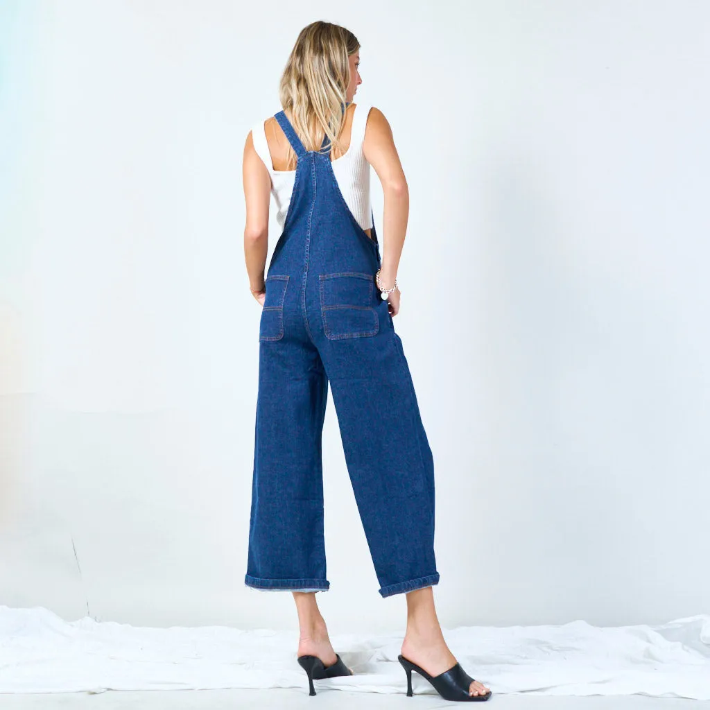 Classic denim overalls wholesale