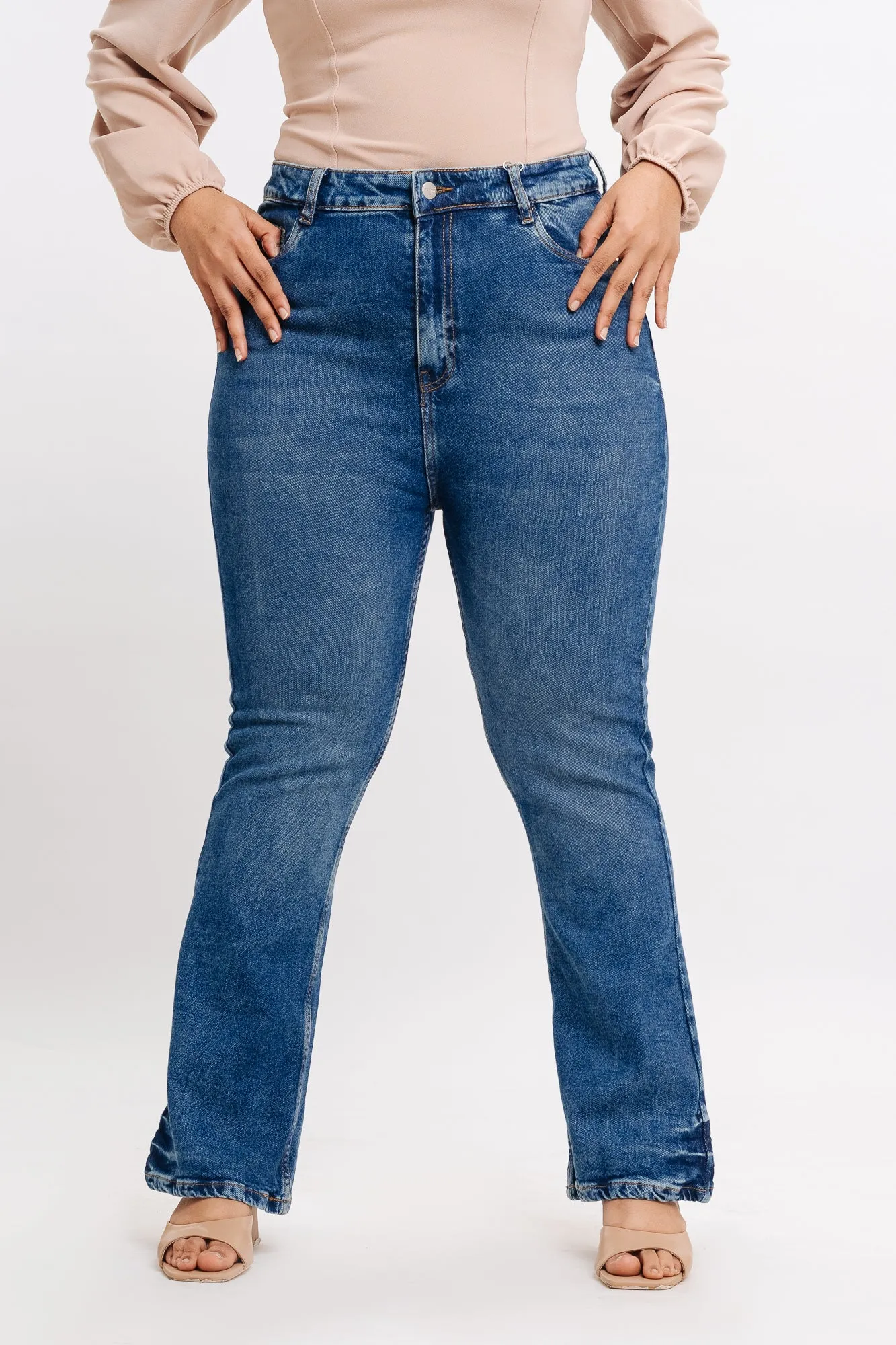 Classic Tinted Bootcut Jeans