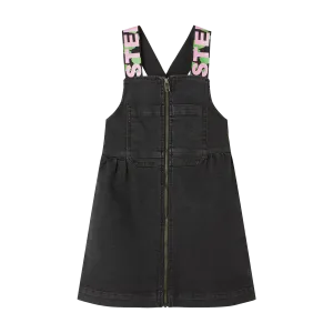 Denim Dungaree Dress