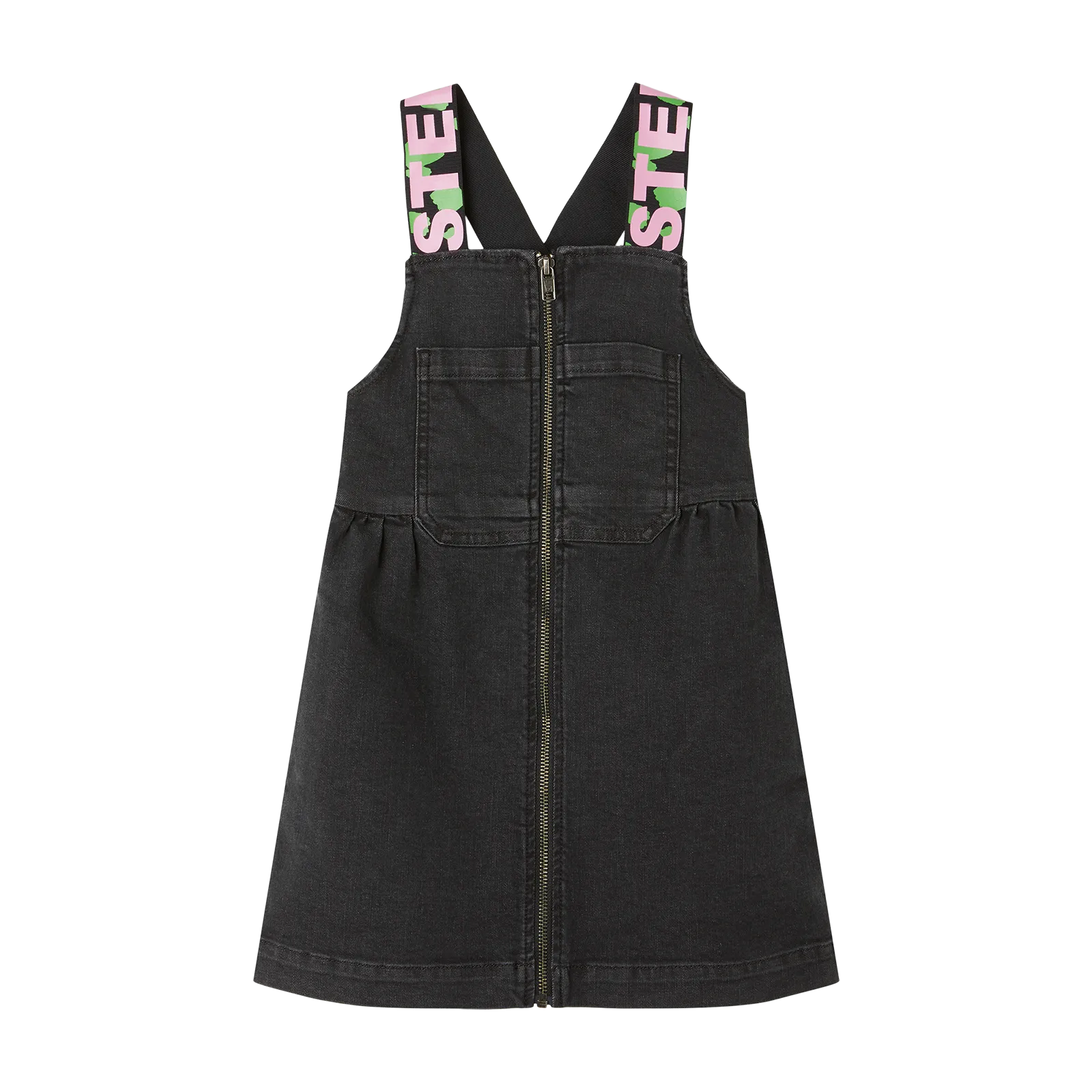 Denim Dungaree Dress