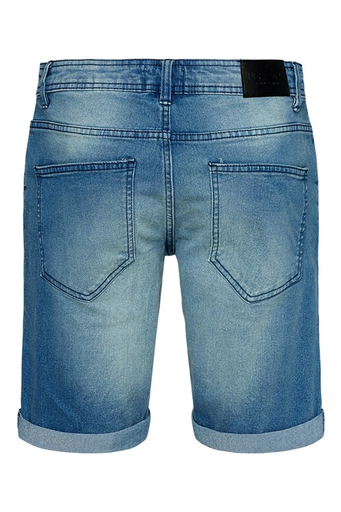 Denim Shorts - Blå