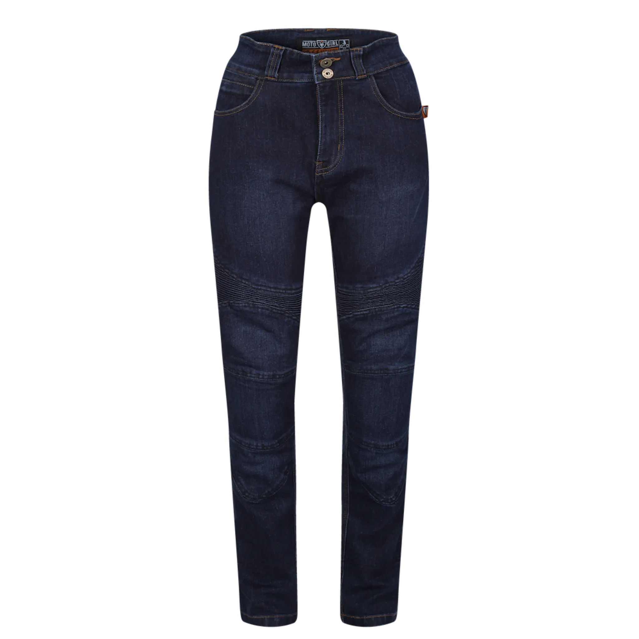 ELLIE - Lady Motorcycle Jeans - Blue