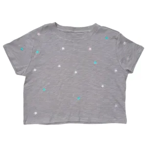 EMBROIDERED STARS FEARLESS TSHIRT