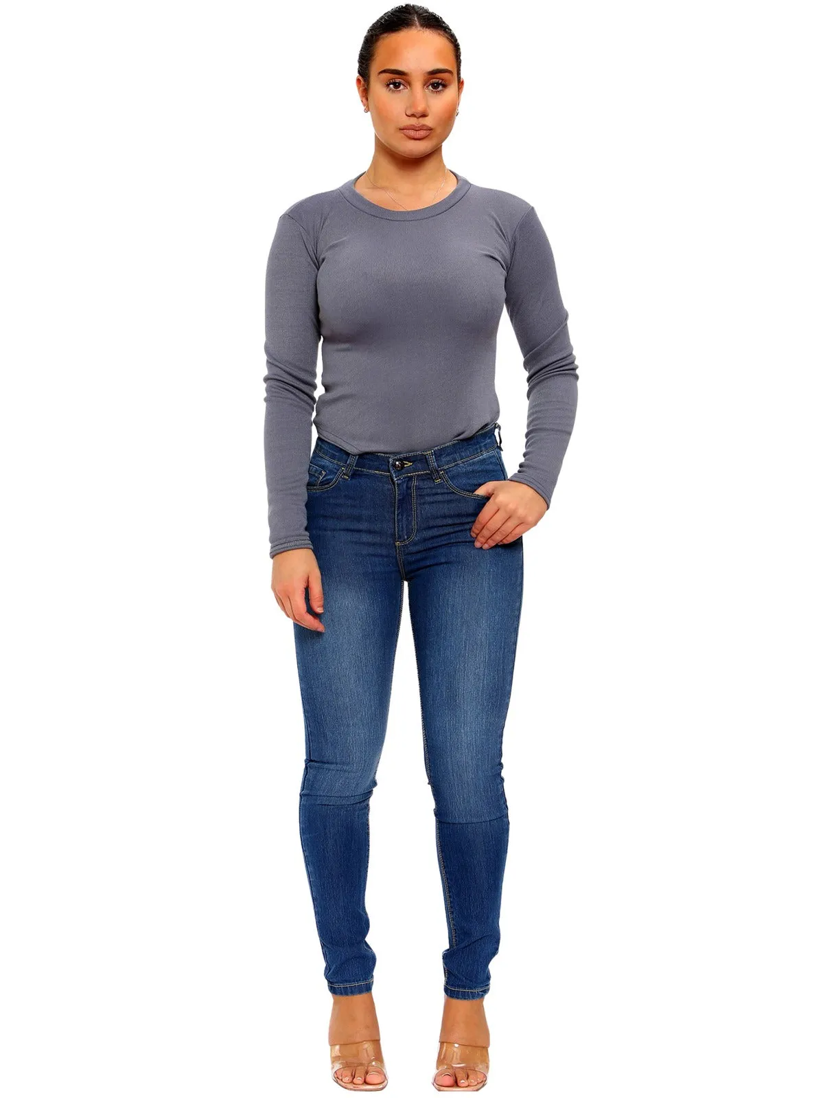 Enzo | Ladies Skinny Stretch Jeans