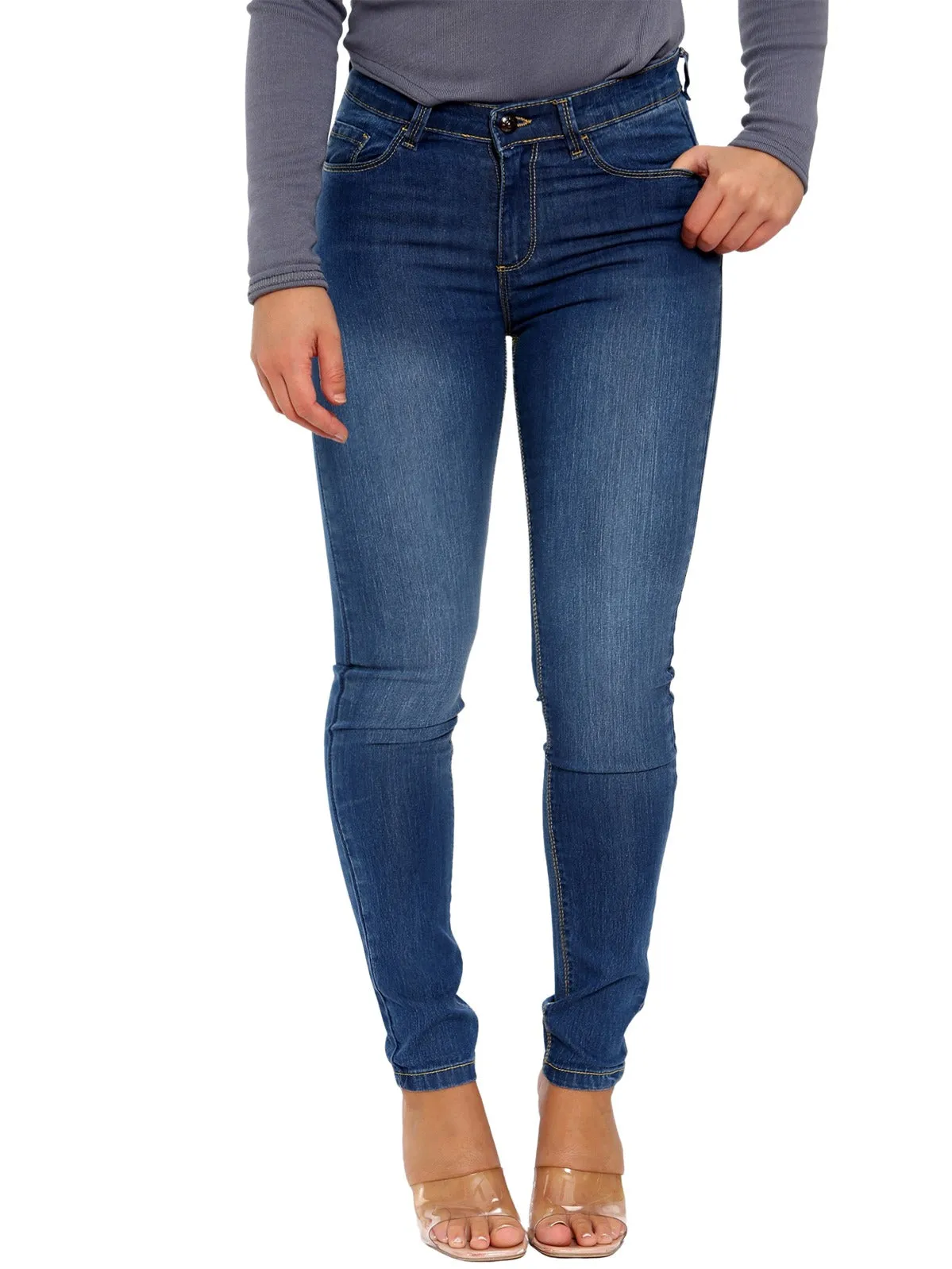 Enzo | Ladies Skinny Stretch Jeans