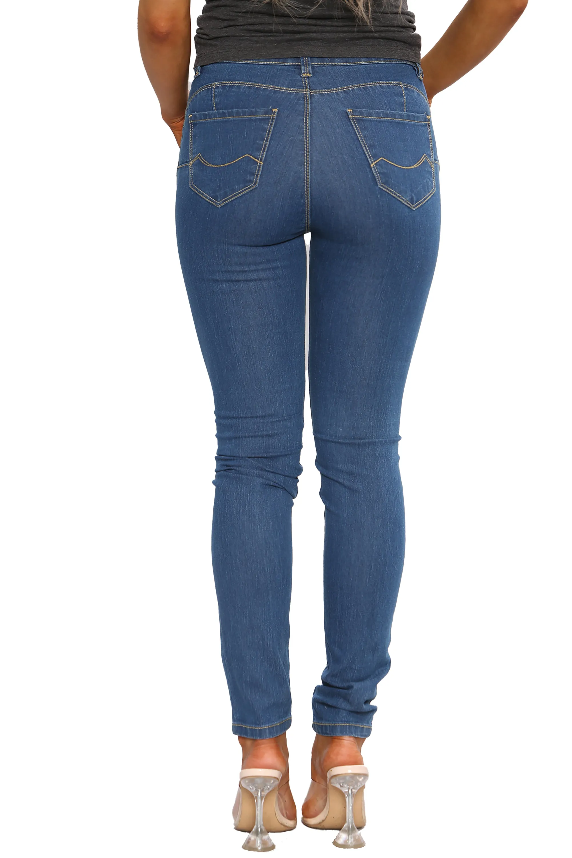 Enzo | Ladies Skinny Stretch Jeans