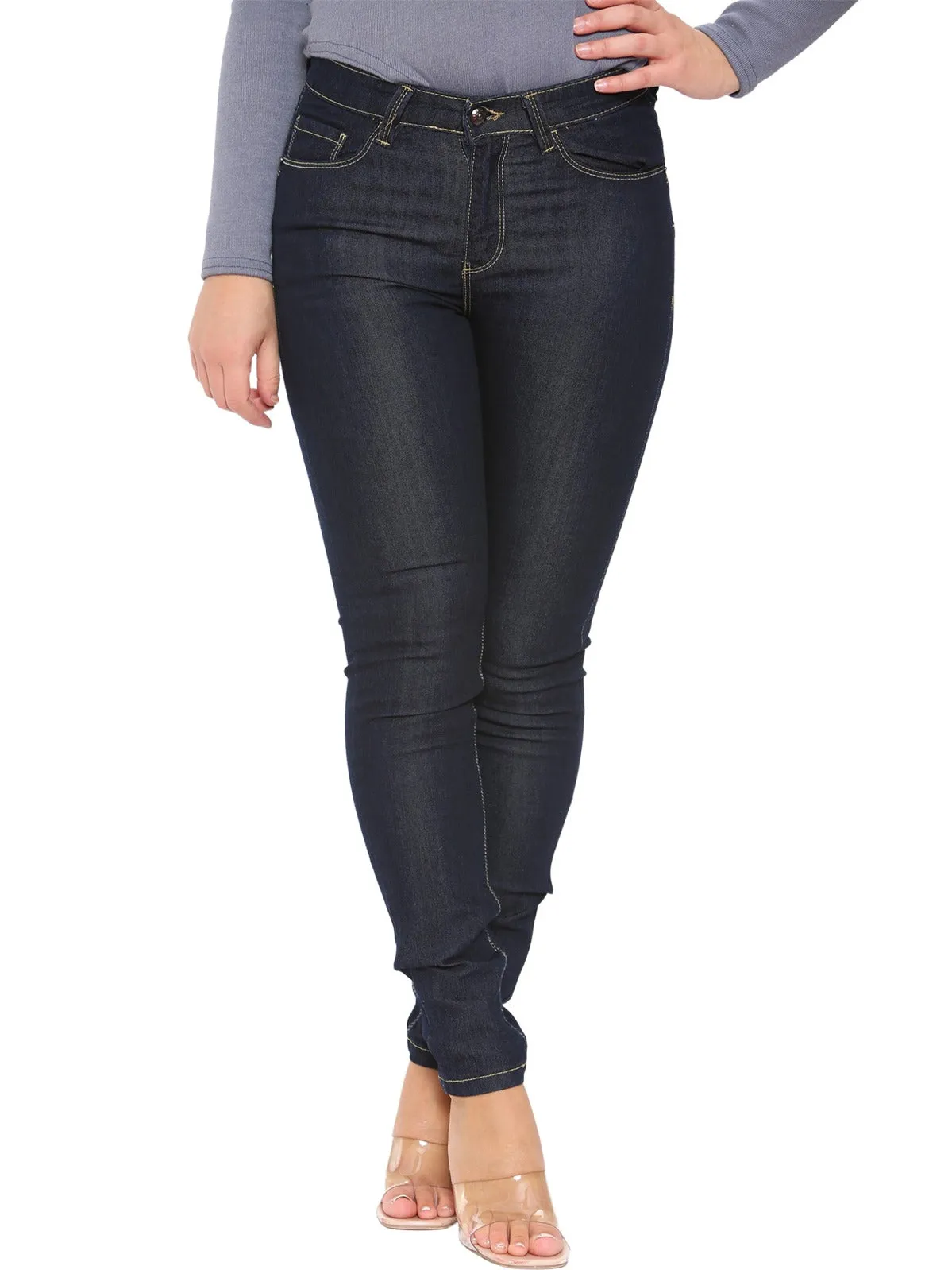 Enzo | Ladies Skinny Stretch Jeans