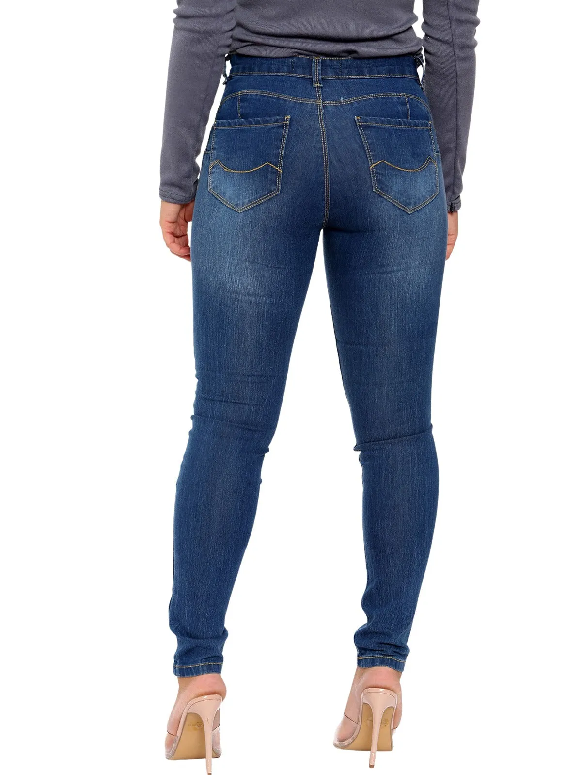 Enzo | Ladies Skinny Stretch Jeans