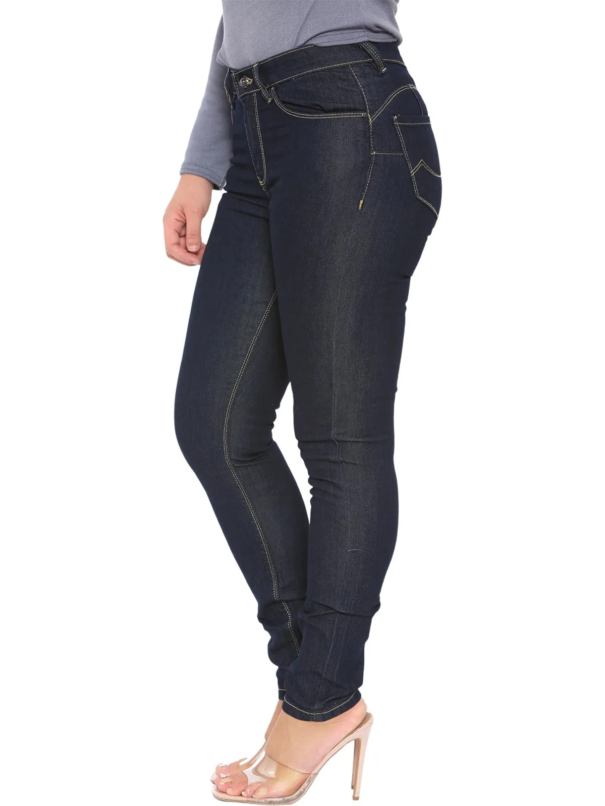 Enzo | Ladies Skinny Stretch Jeans