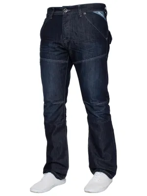 Enzo | Mens Miguel Straight Leg Denim Jeans