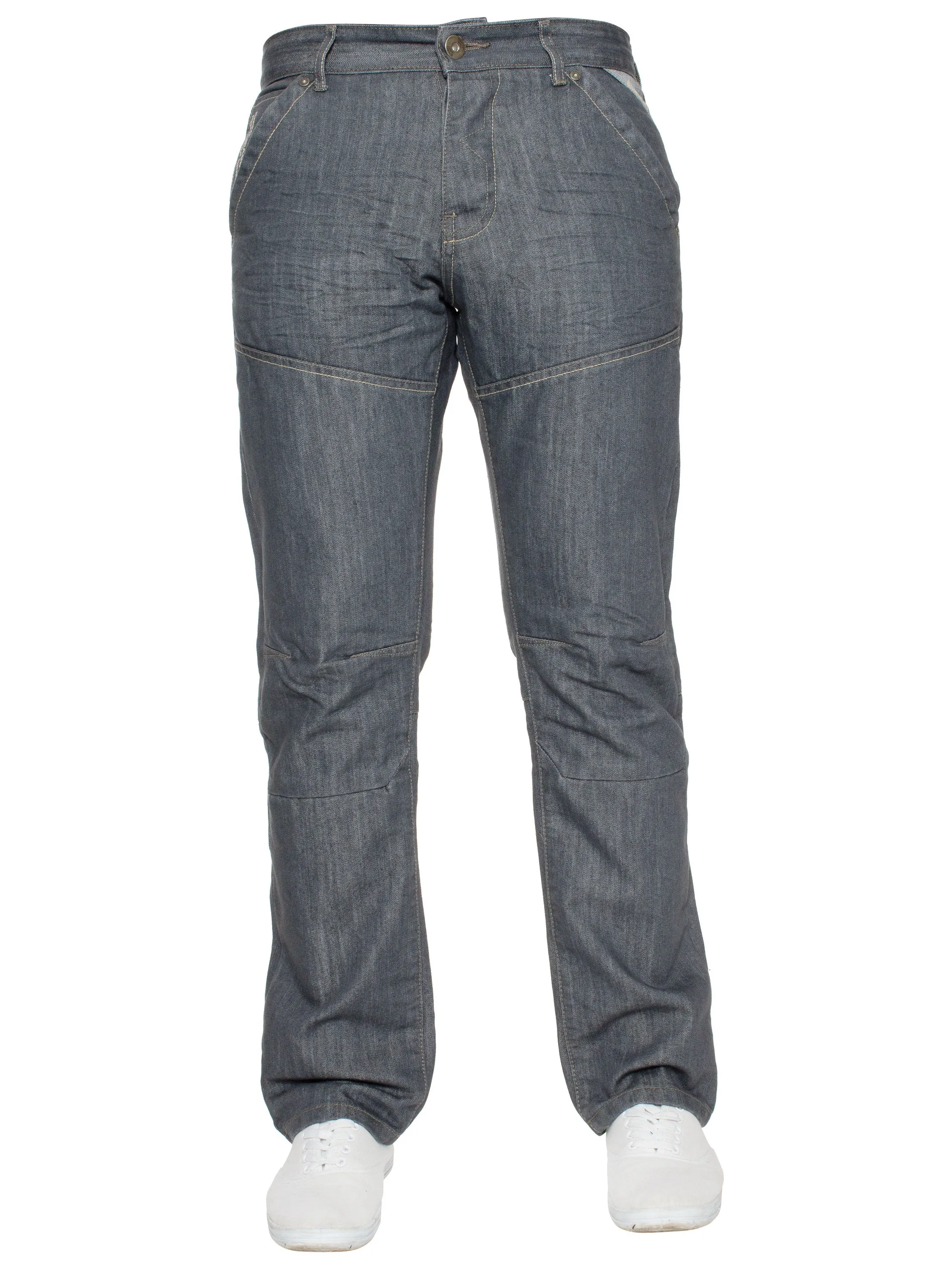 Enzo | Mens Miguel Straight Leg Denim Jeans