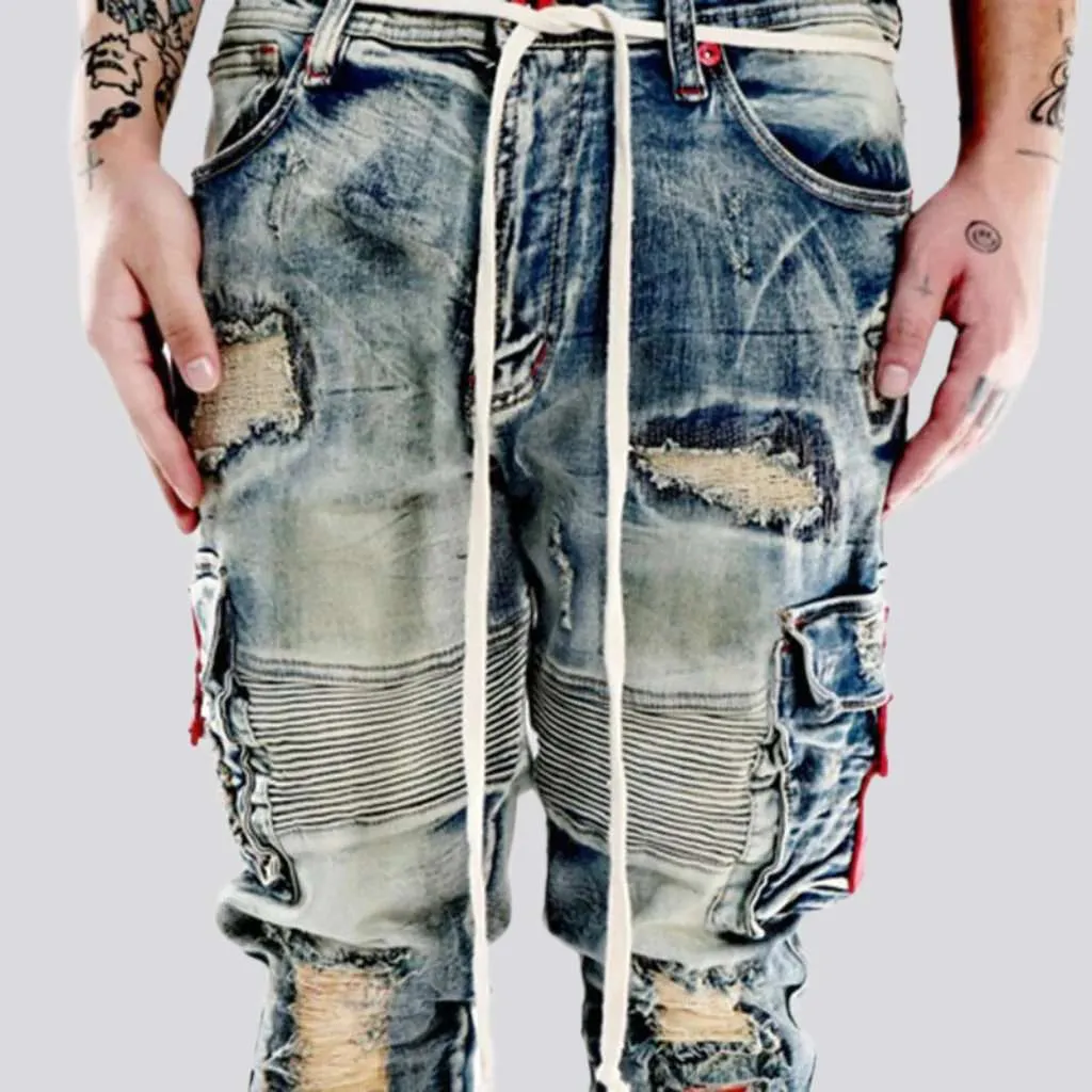 Fashion men vintage jeans