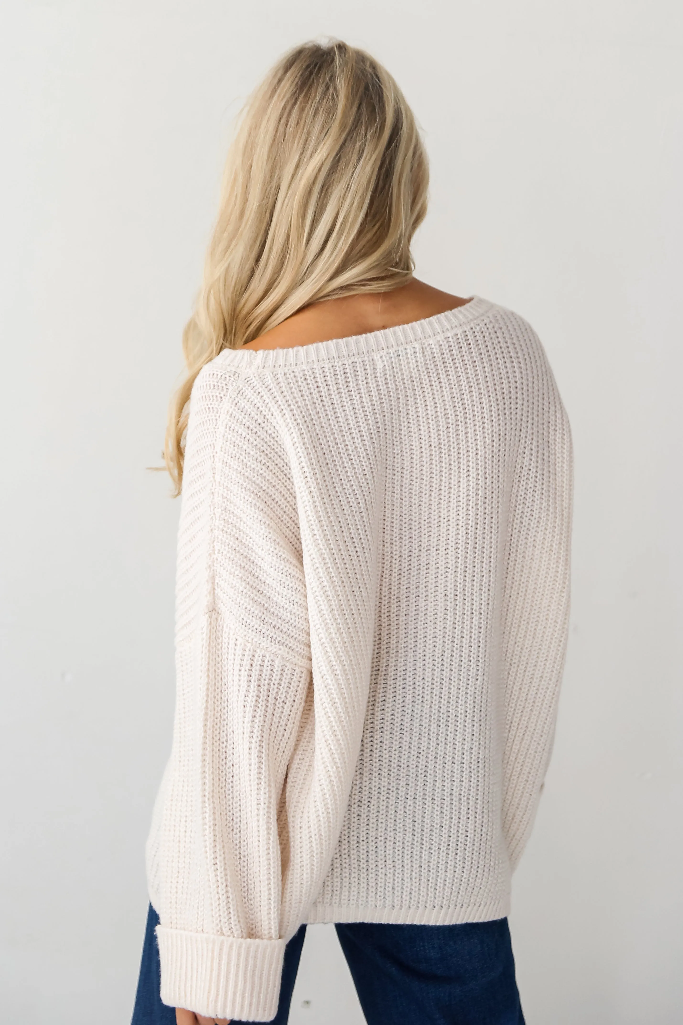 FINAL SALE - Aspen Oversized Sweater - DOORBUSTER