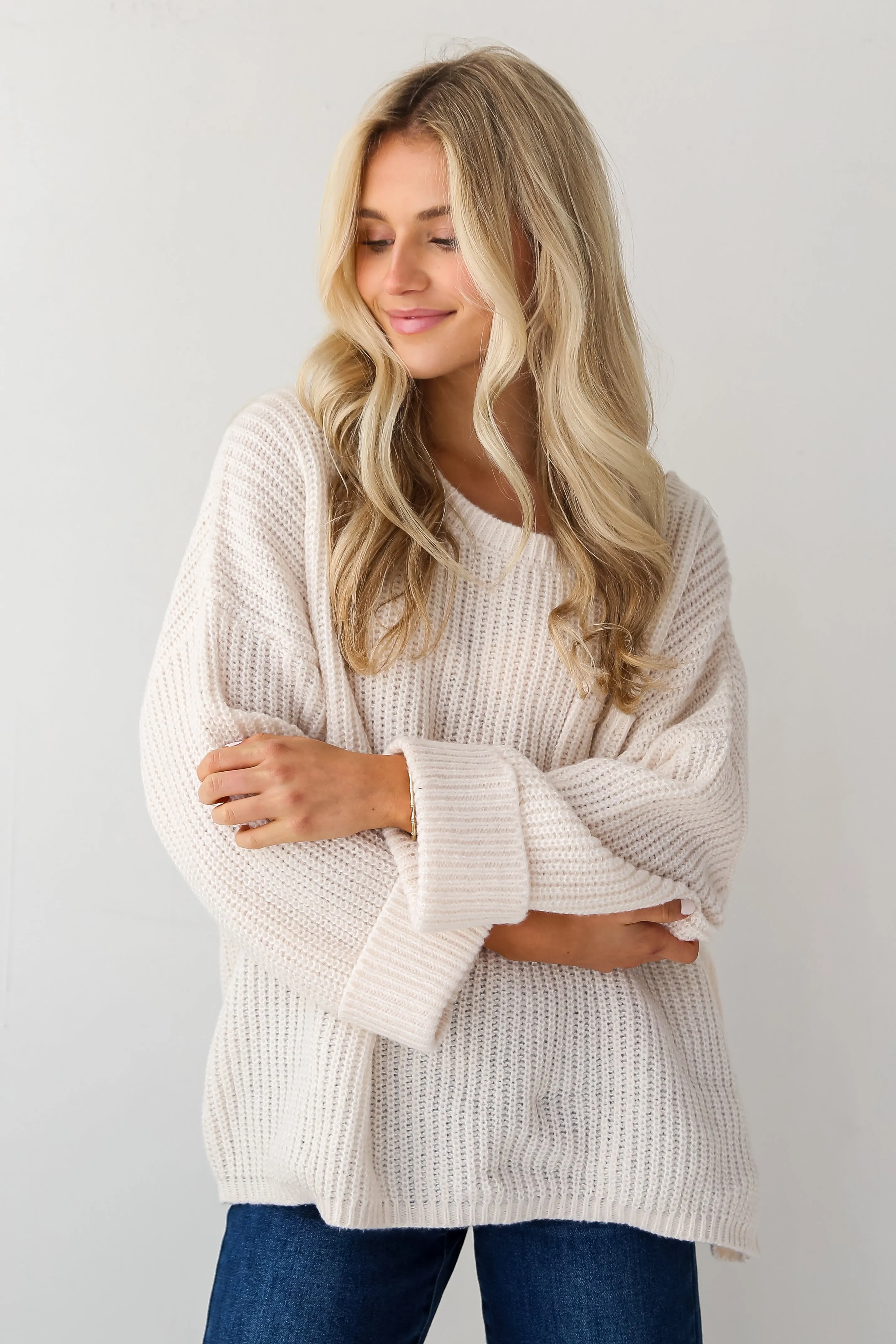 FINAL SALE - Aspen Oversized Sweater - DOORBUSTER