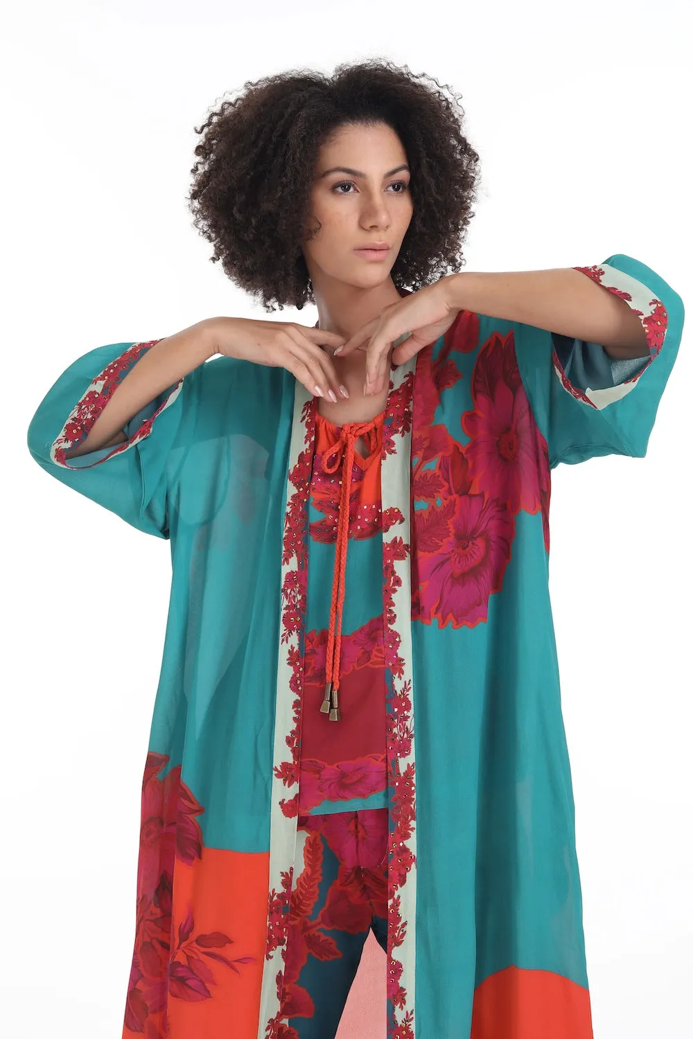 FIORENZE - KIMONO SHRUG (LONG)