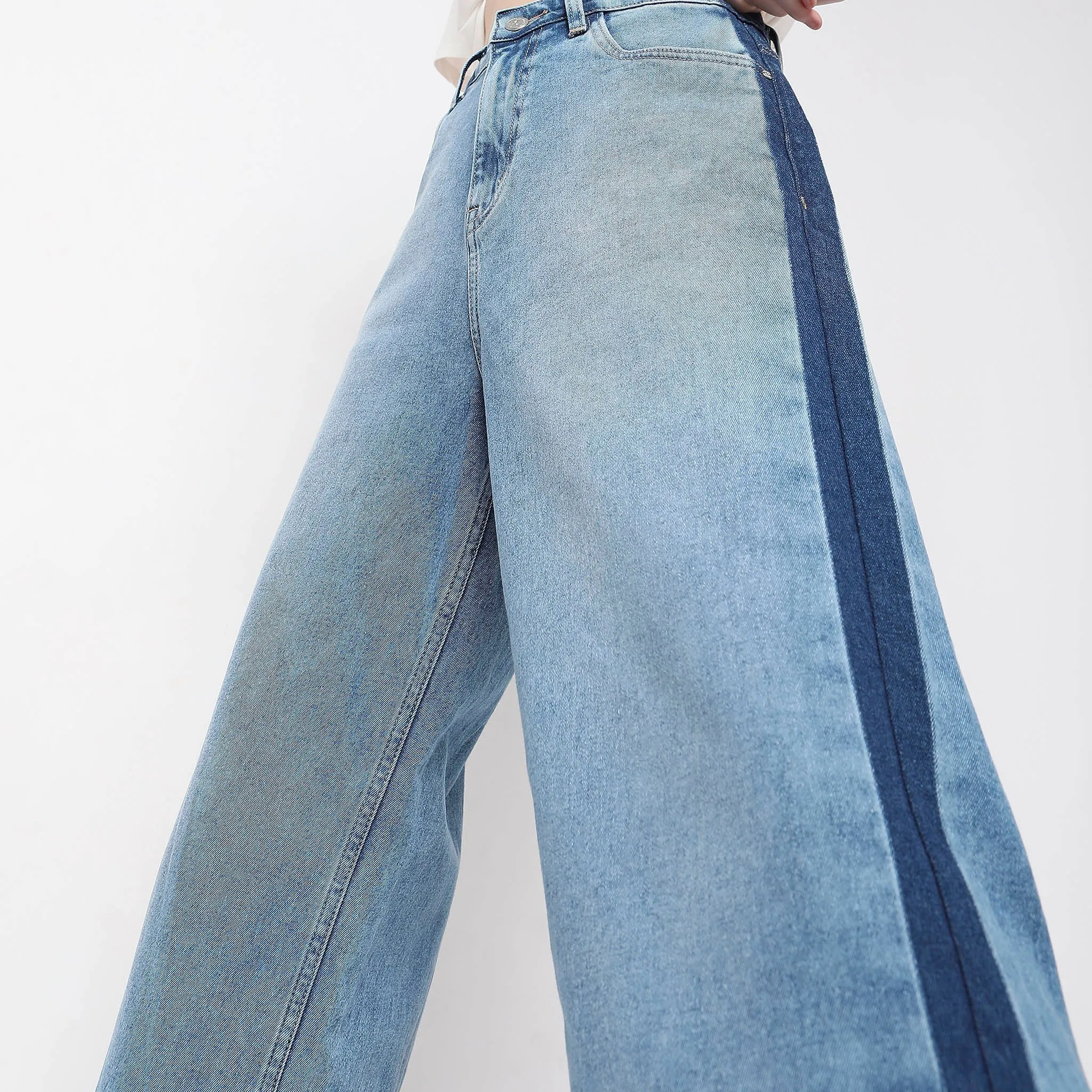 Flare Fit High Rise Jeans