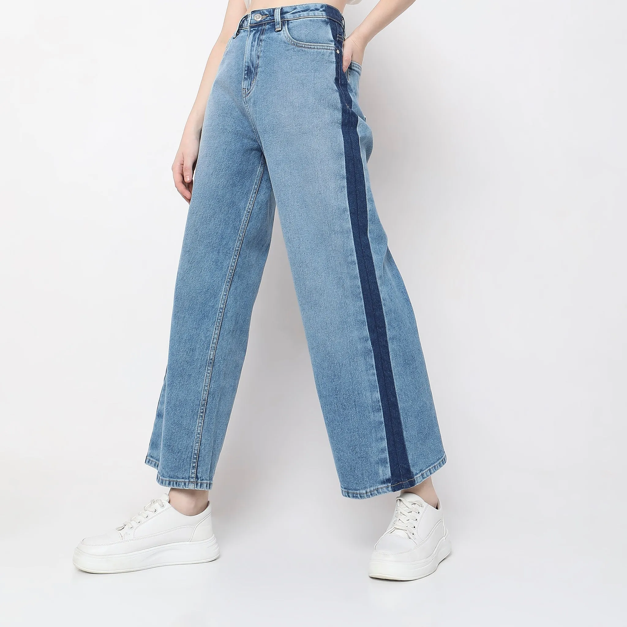 Flare Fit High Rise Jeans