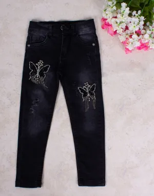 Girls' Black Jeans