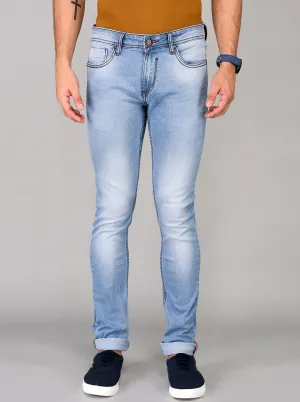 Greenfibre Sky Blue Slim Fit Jeans