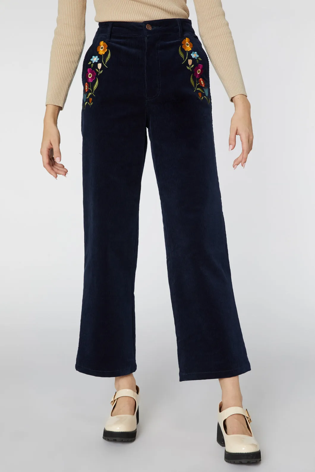 Ingrid Floral Jean