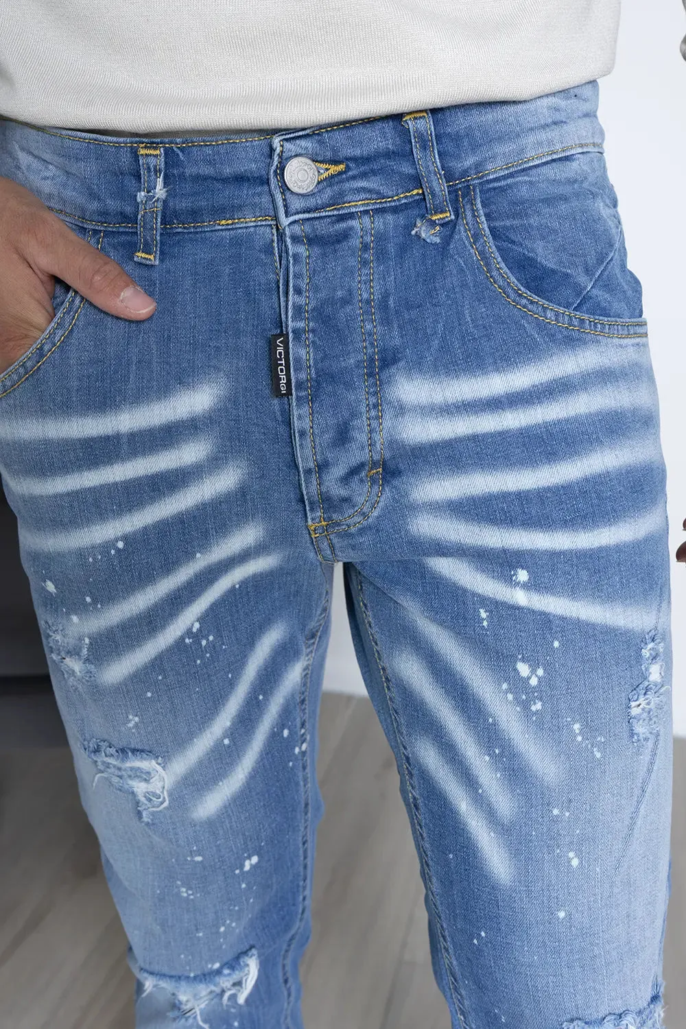 Jeans 5 TAsche Con Sfumature Art. Js480