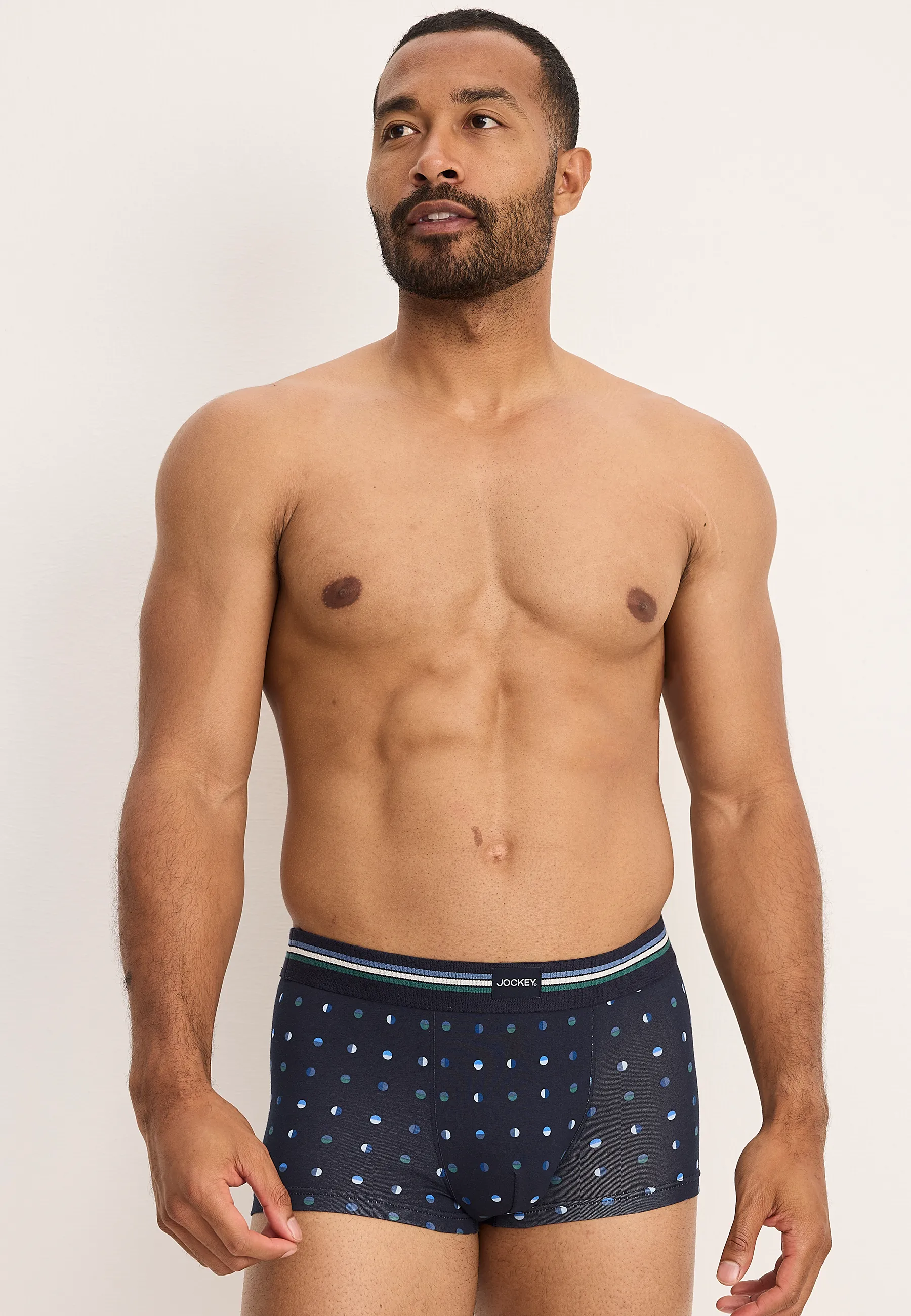 Jockey® Cotton Stretch Short Trunk 3-Pack