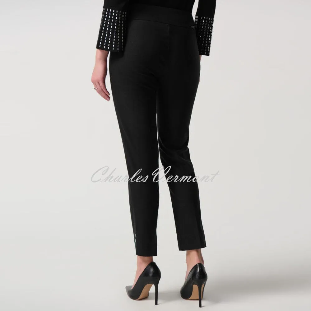 Joseph Ribkoff Trouser With Rhinestone Detail - Style 234072