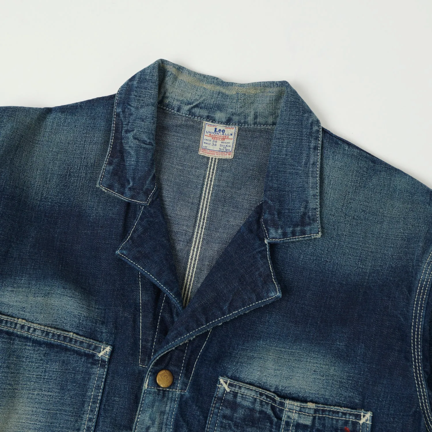 Lee Archives 1950's 'Union Alls' Overalls - Heavy Wash