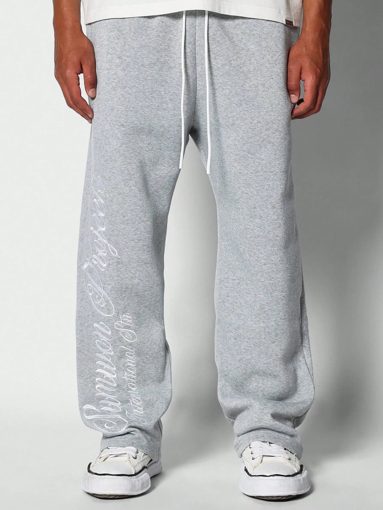 Loose Fit Cargo Jogger With Embroidery