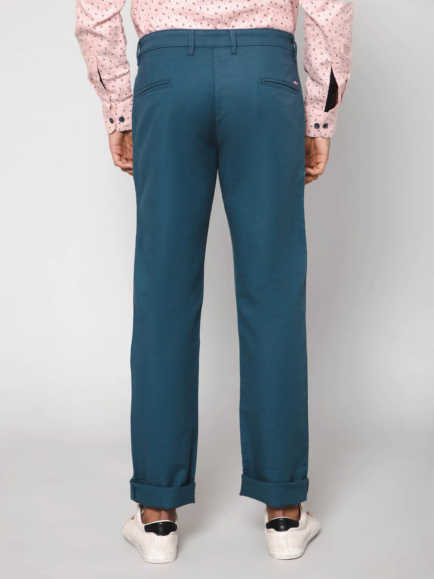 Men Blue Trouser