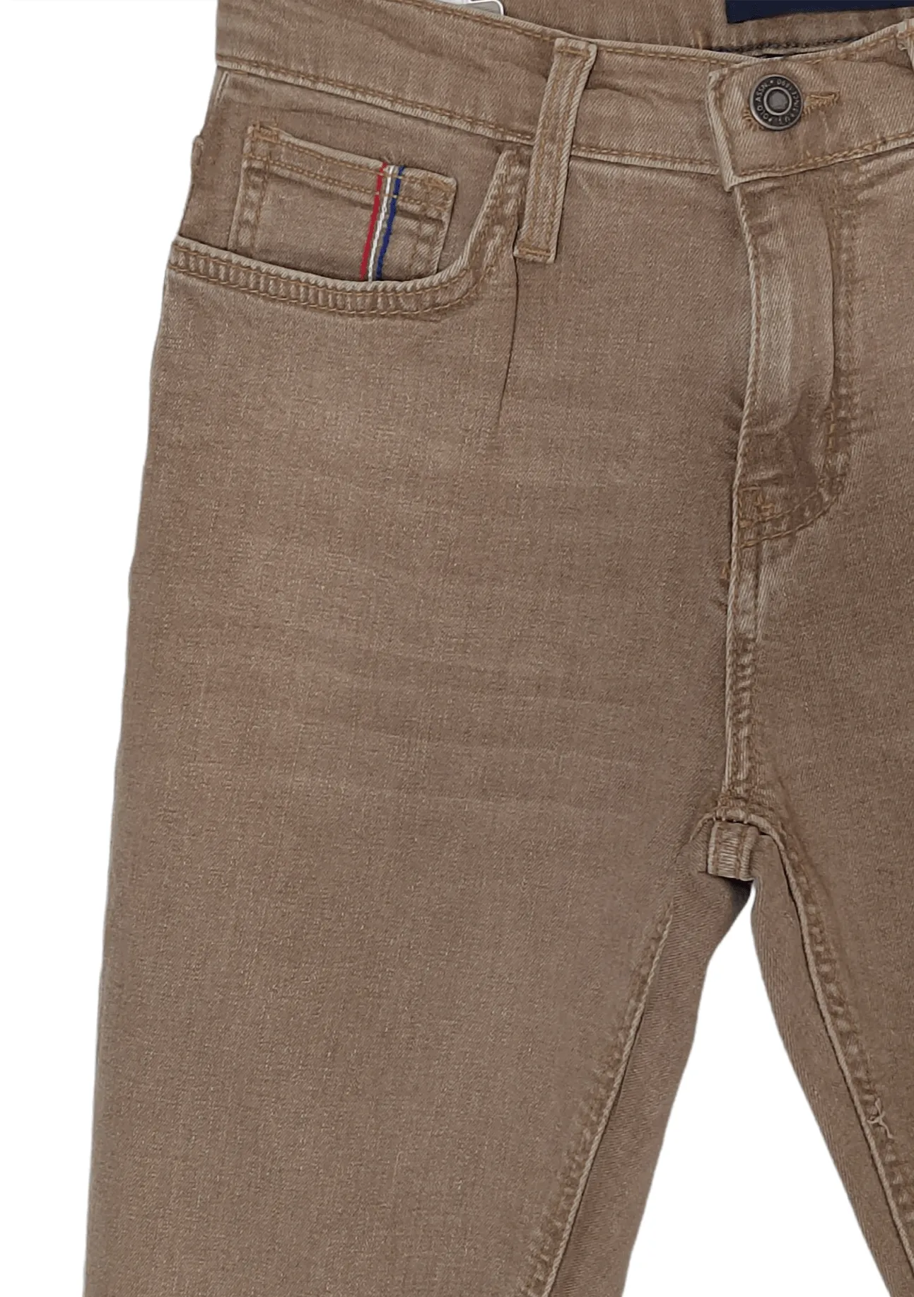 Men Polo Pants (Slim-Fit) - Cafe/Beige