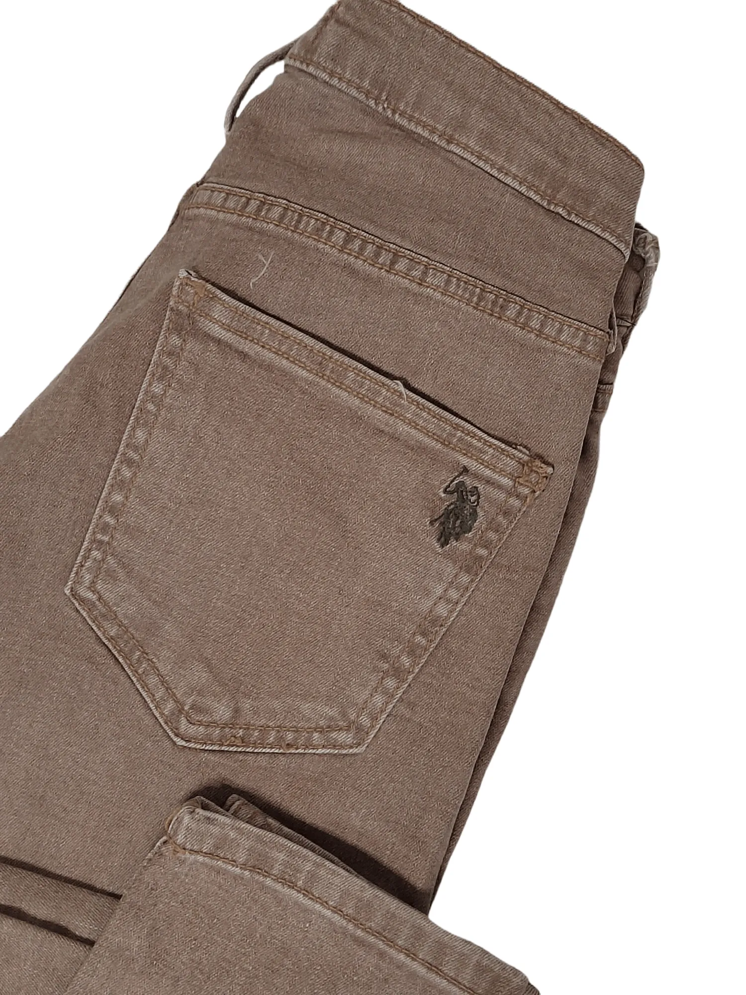 Men Polo Pants (Slim-Fit) - Cafe/Beige