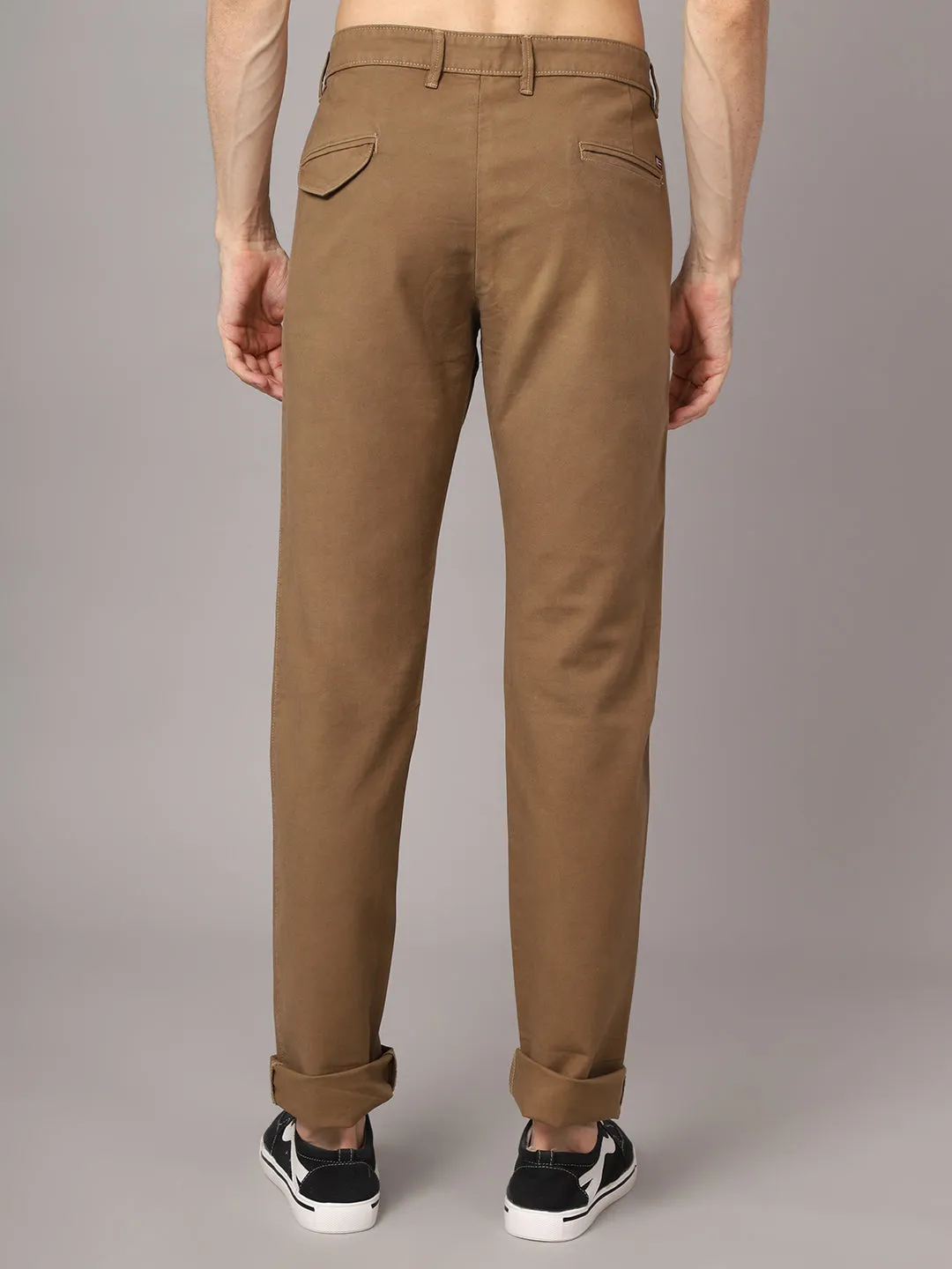 Mens Beige Trouser