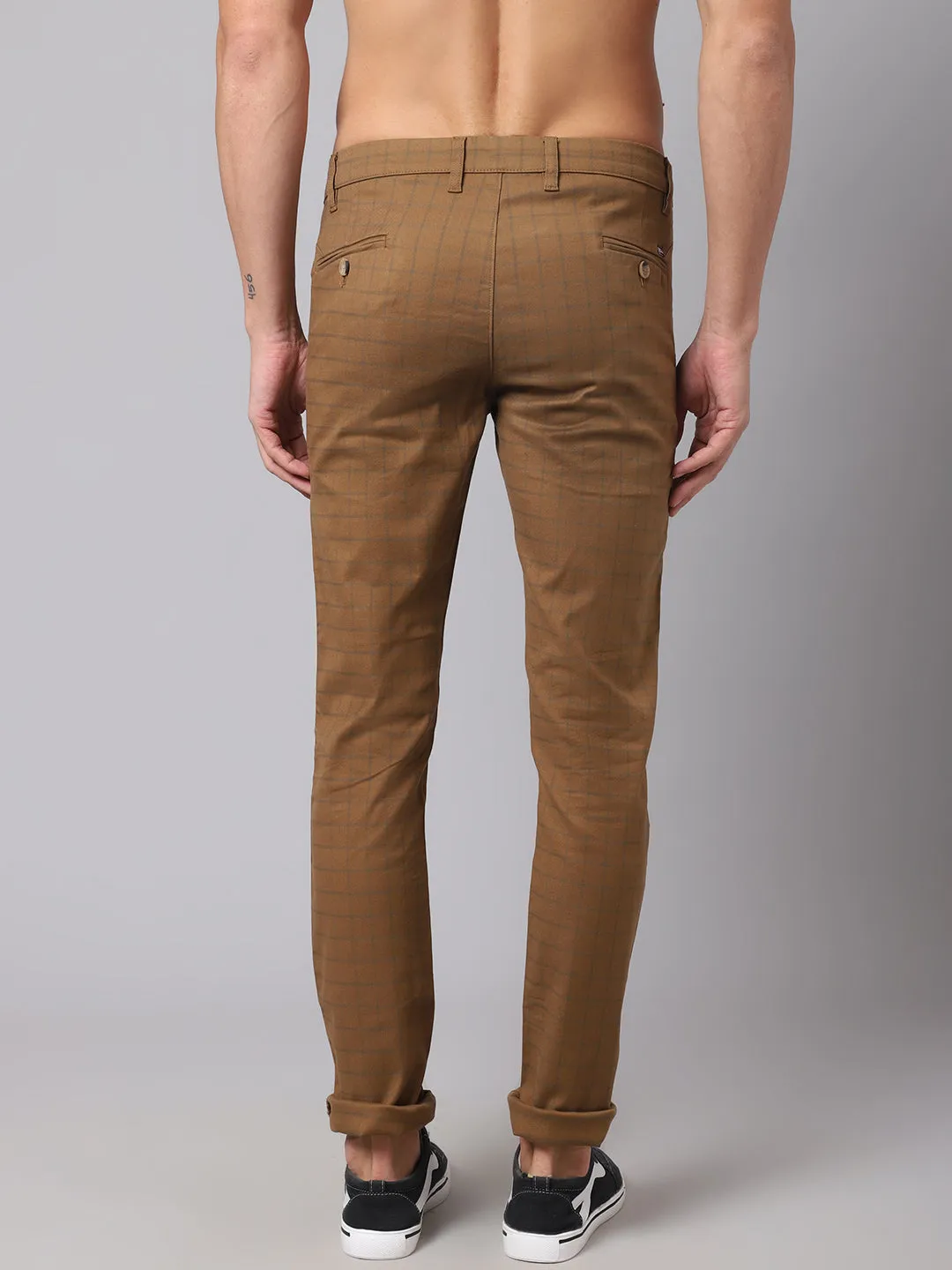 Mens Camel Trouser