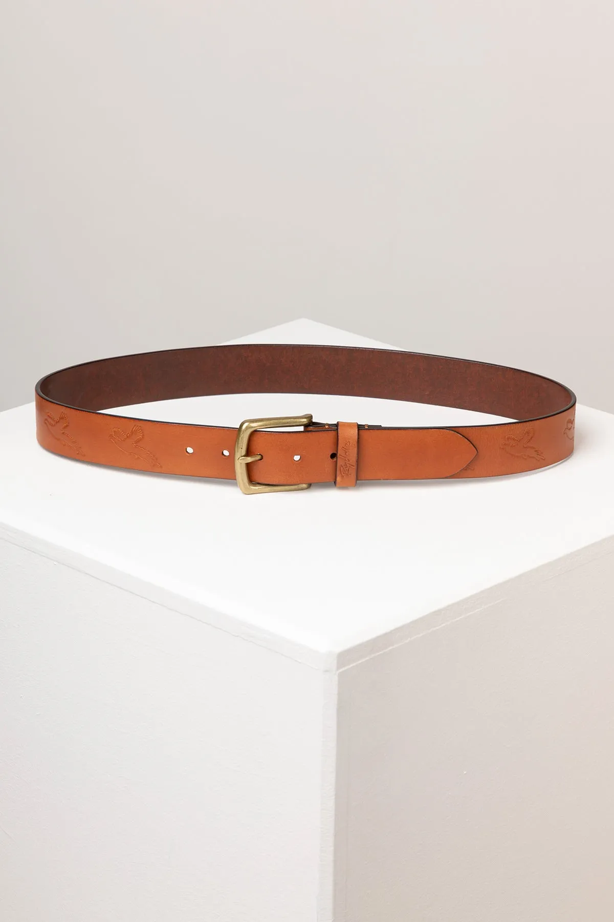 Men's Leather Jeans Belt - Sledmere