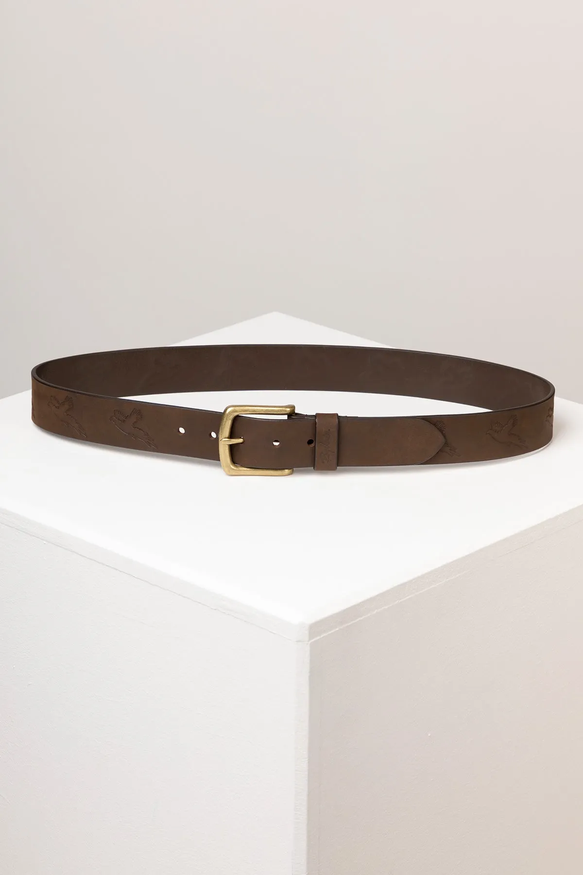 Men's Leather Jeans Belt - Sledmere