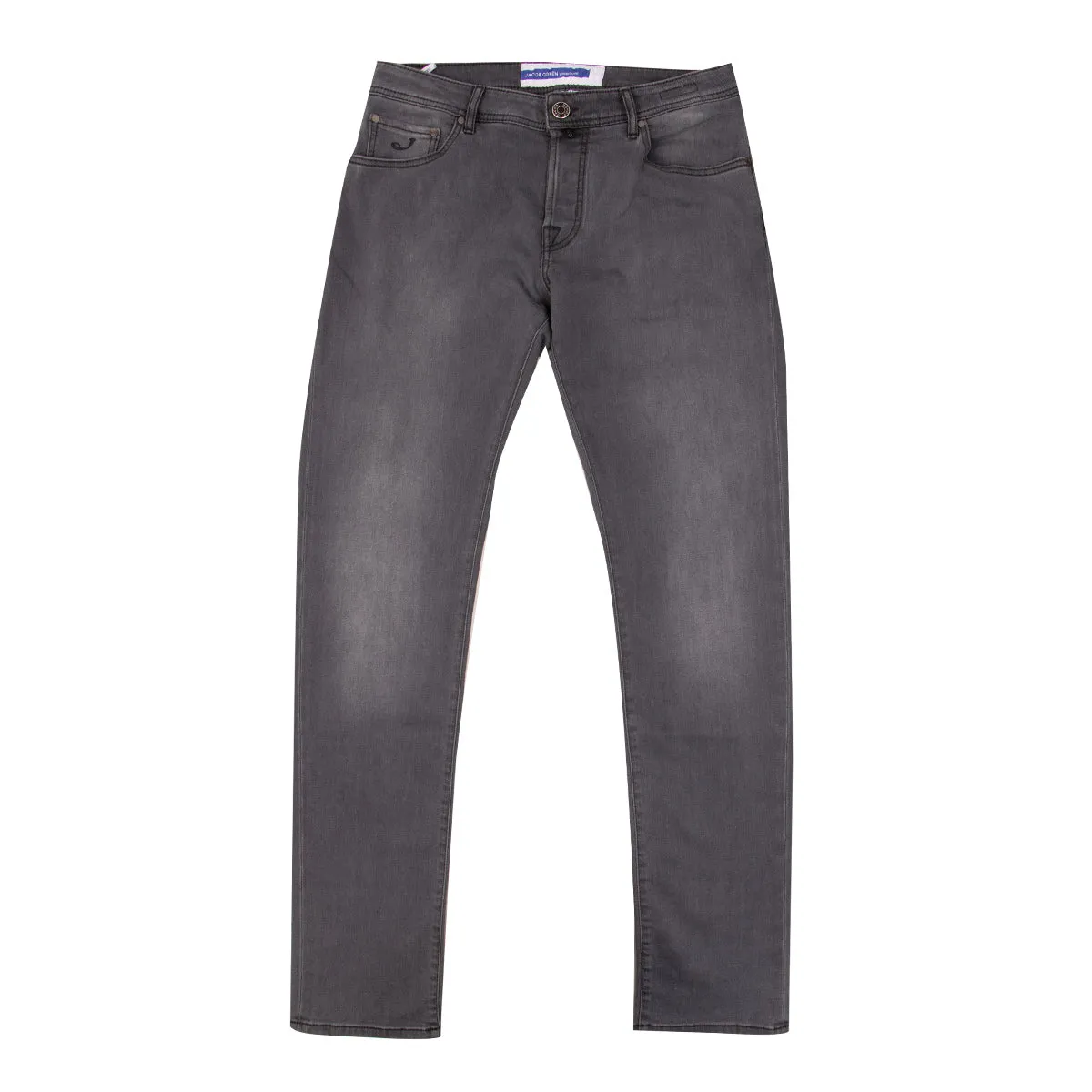 Mid Grey 'Nick' Stretch Slim Fit Jeans