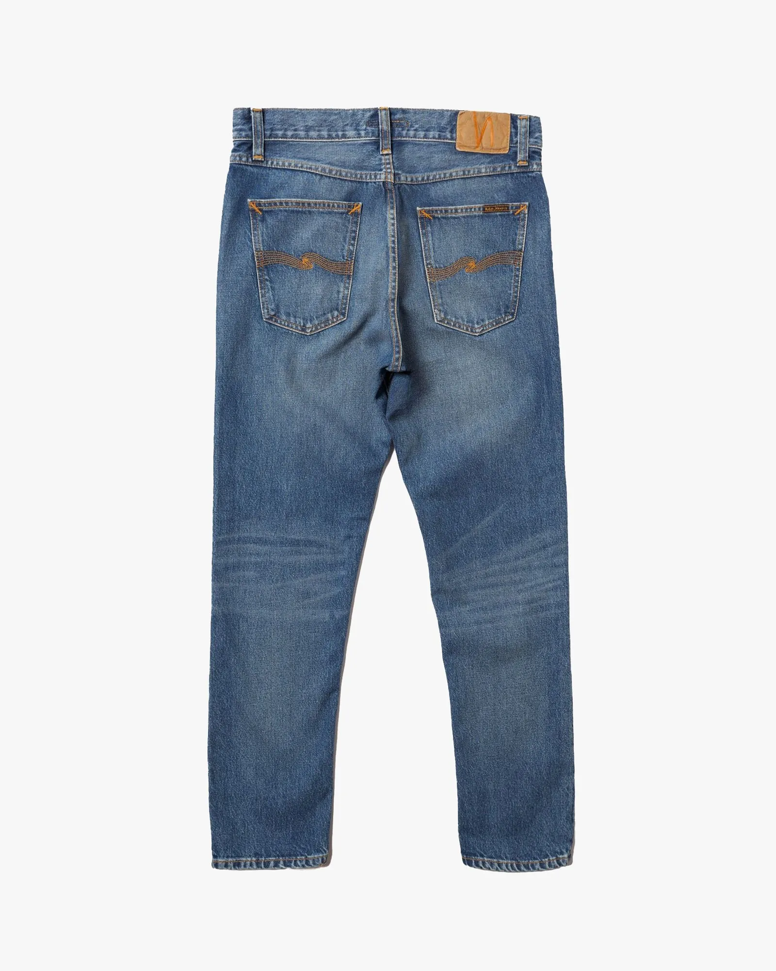 Nudie Steady Eddie II Regular Tapered Mens Jeans - Blue Haze