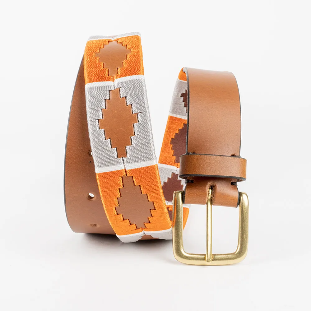 Orange Gaucho Belt